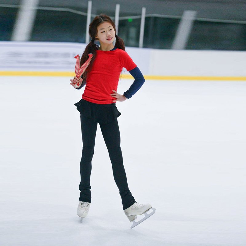 花样滑冰儿童训练运动服俄罗斯本土包鞋滑冰裙裤滑冰服