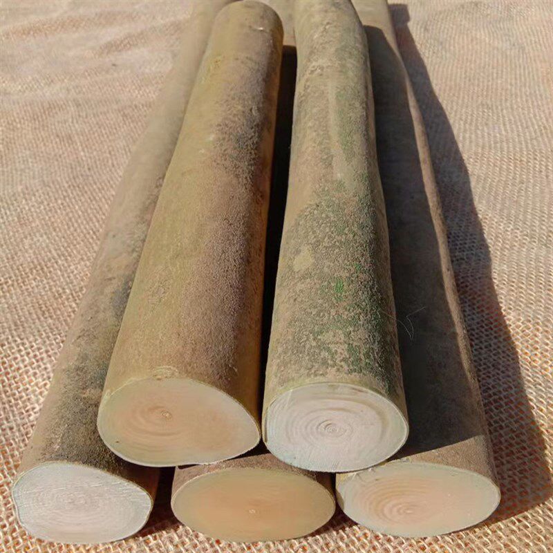 木柄油茶树原木羊角铁锤斧头八角锤子锄头榔头木工锤