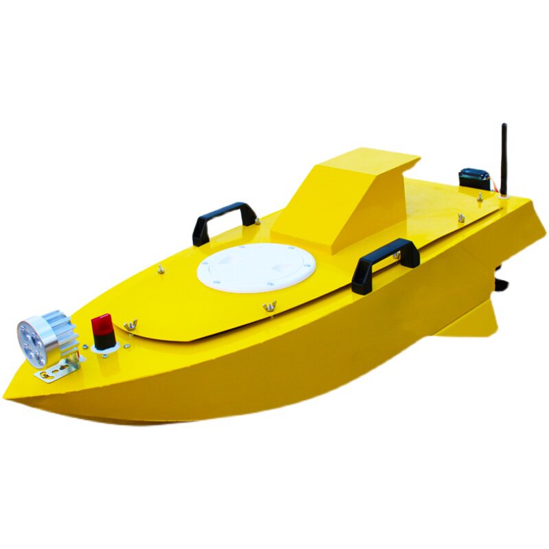 捕鱼神器不锈钢遥控快艇拉网船打窝自动脱钩单人电动