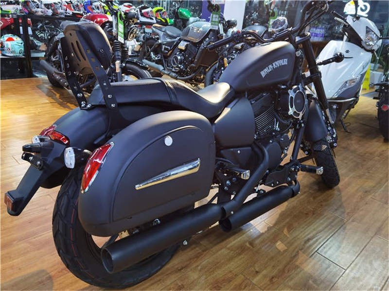 适用于义骑v8太子摩托车改装装边包架边箱配件摩托车保险杠