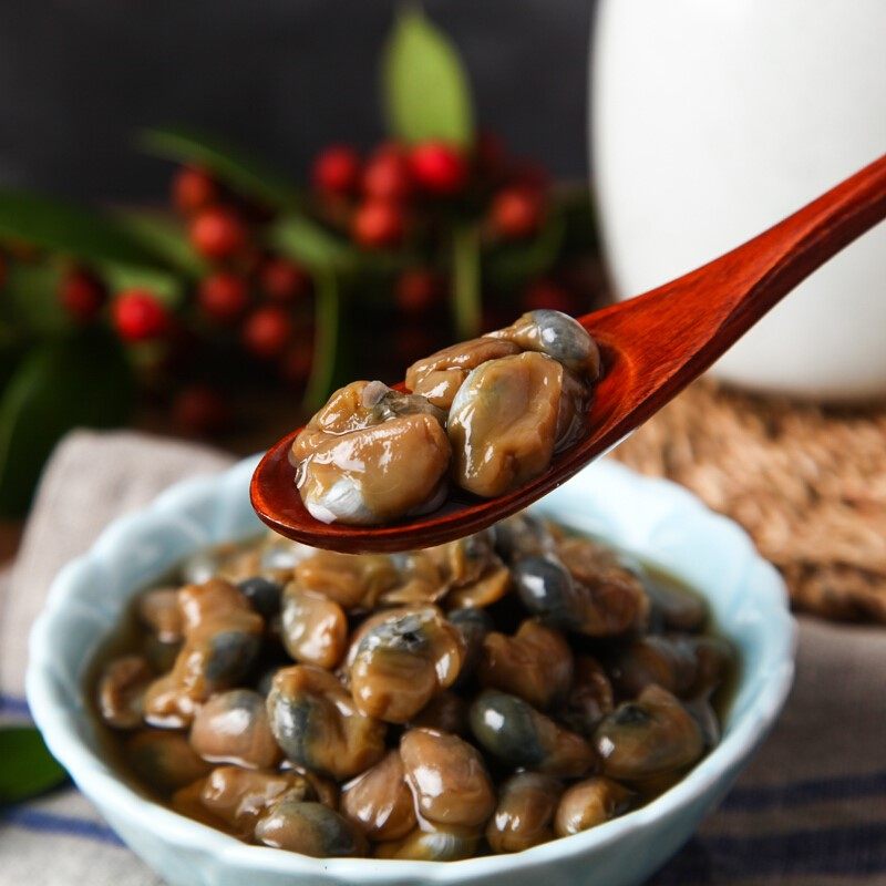 一只上海特产冷盆黄泥螺即食下饭菜新鲜无沙手工食品制作