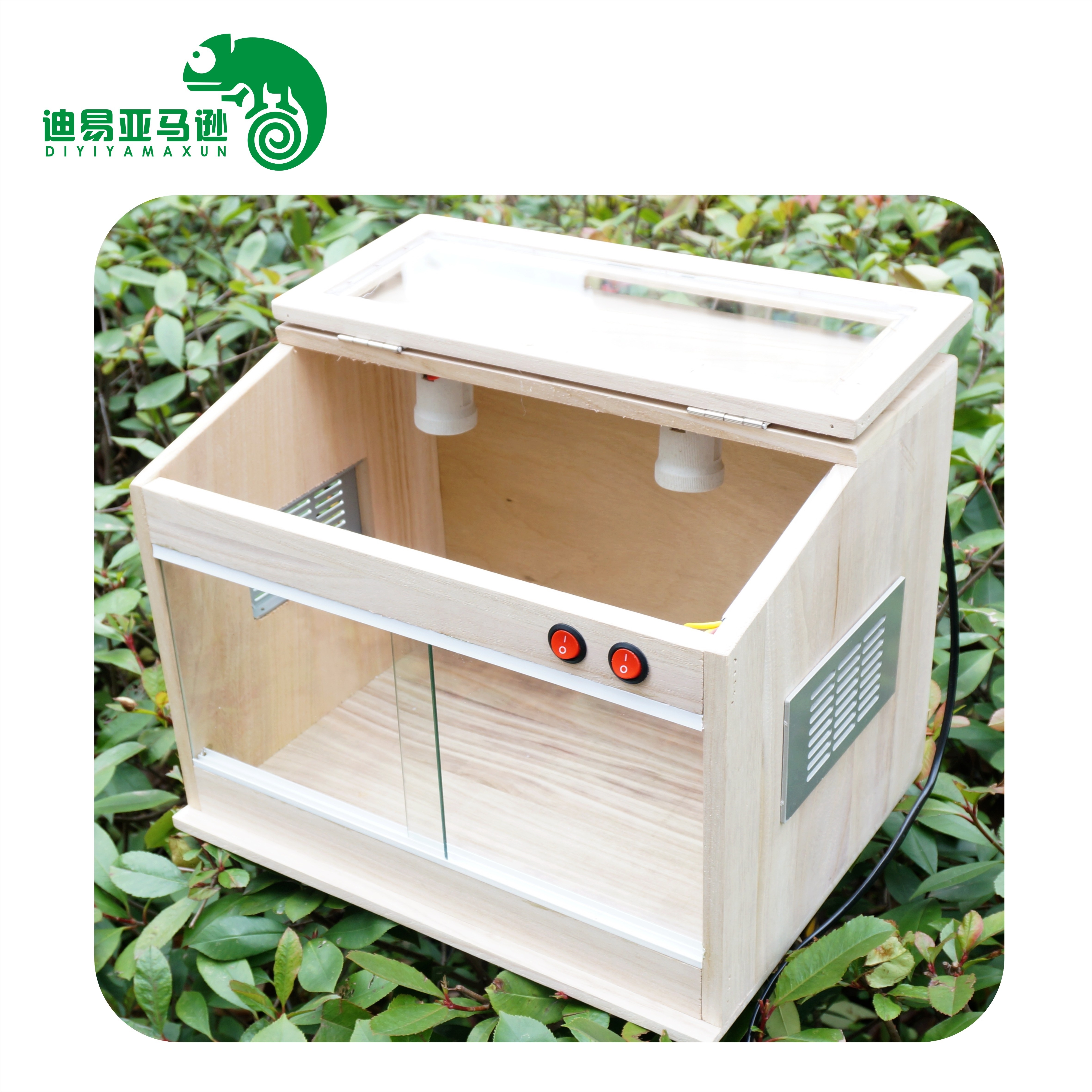 控温昆虫乌龟周转天窗生态冬眠爬虫箱裸笼子爬虫