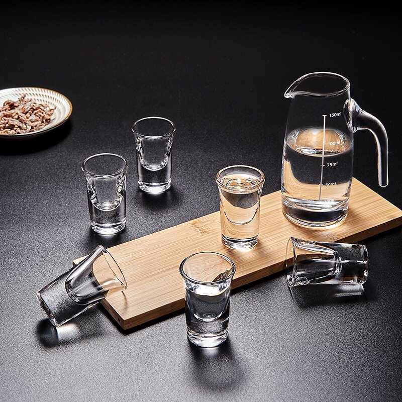 酒杯白酒杯高端个性白酒专用个人小酒好看精致白酒杯