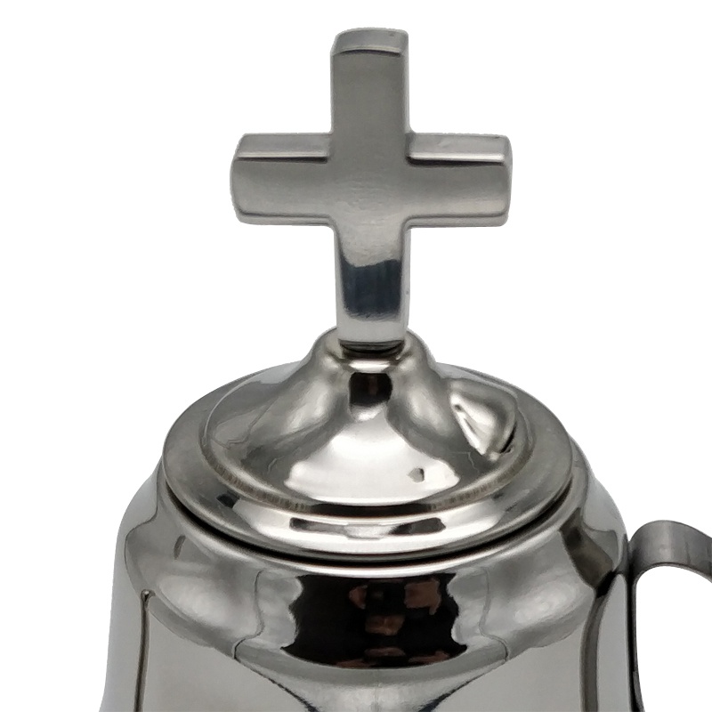 圣餐基督教不锈钢葡萄汁擘饼分杯圣餐杯基督徒用品用具基督教工艺品