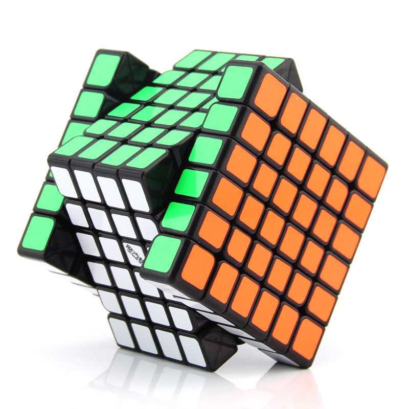 奇艺45124六阶魔华无具魔方格魔方方魔方比赛专业魔方