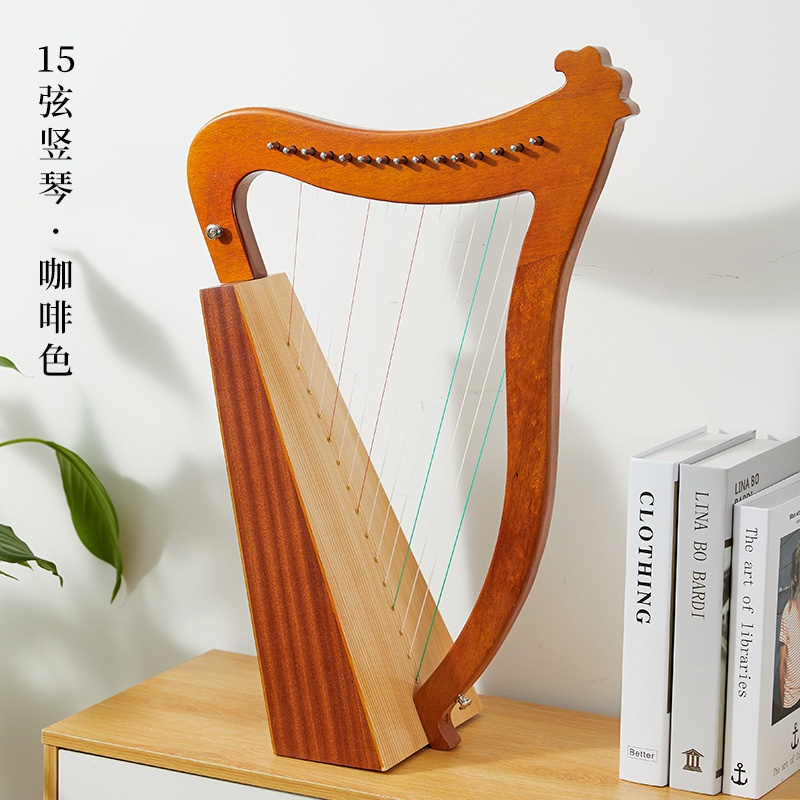 弦小竖琴初学者专业迷你便携式小型众乐乐器简单易学竖琴