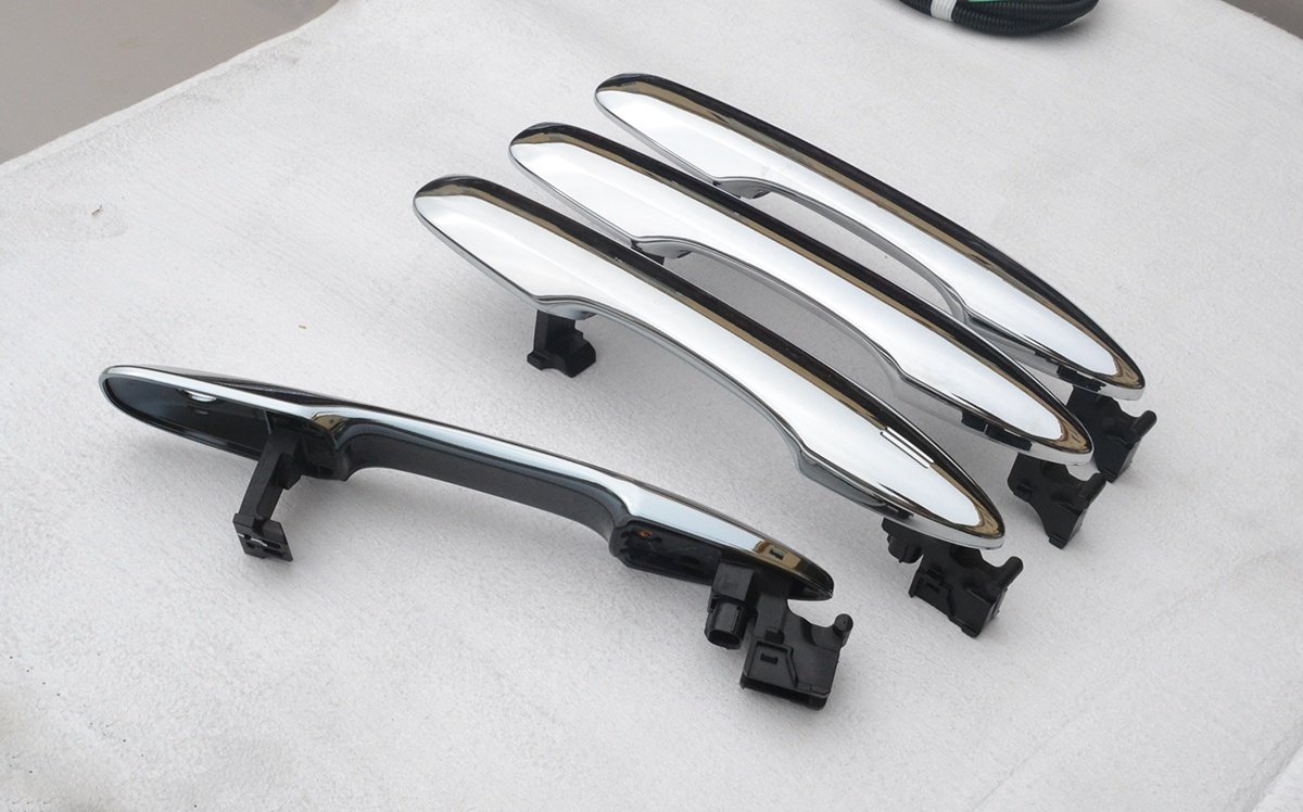 拉手适用于电镀把手进入舒适副驾电感四门亚洲龙车门拉手