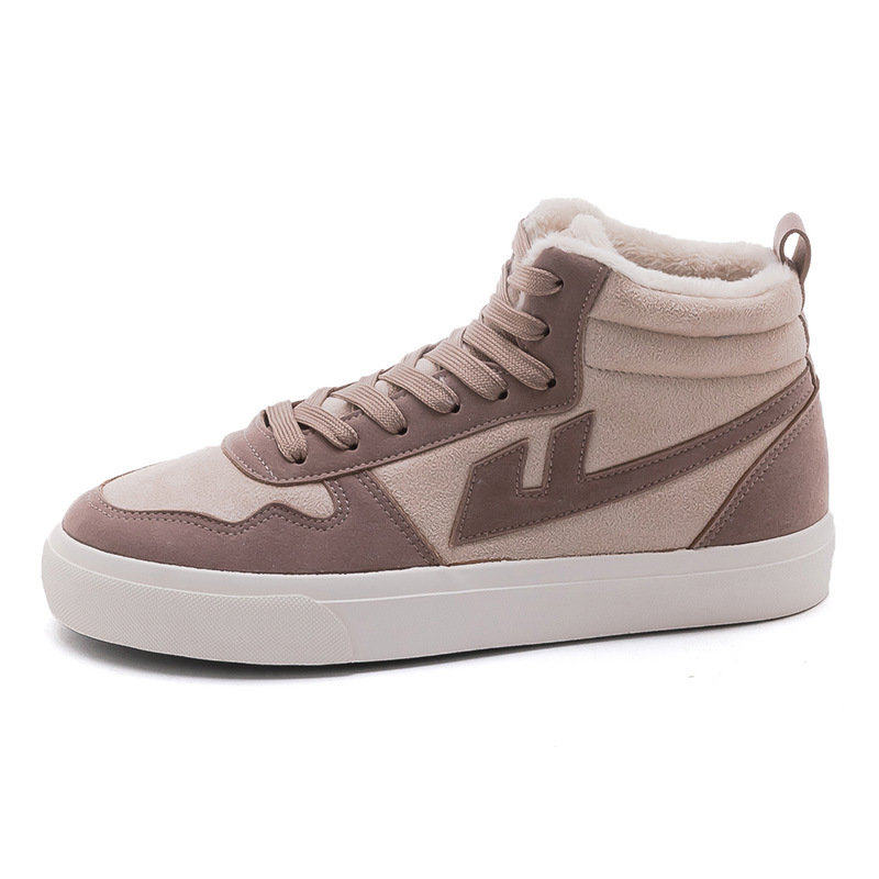 回力官方旗舰店加绒高帮帆布鞋女2020冬季新款加厚二棉鞋冬鞋83mj