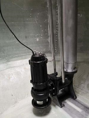 吸污提升装 置大功率污 水泵藕潜器铸吸水泵地下室泵耦合器自污机