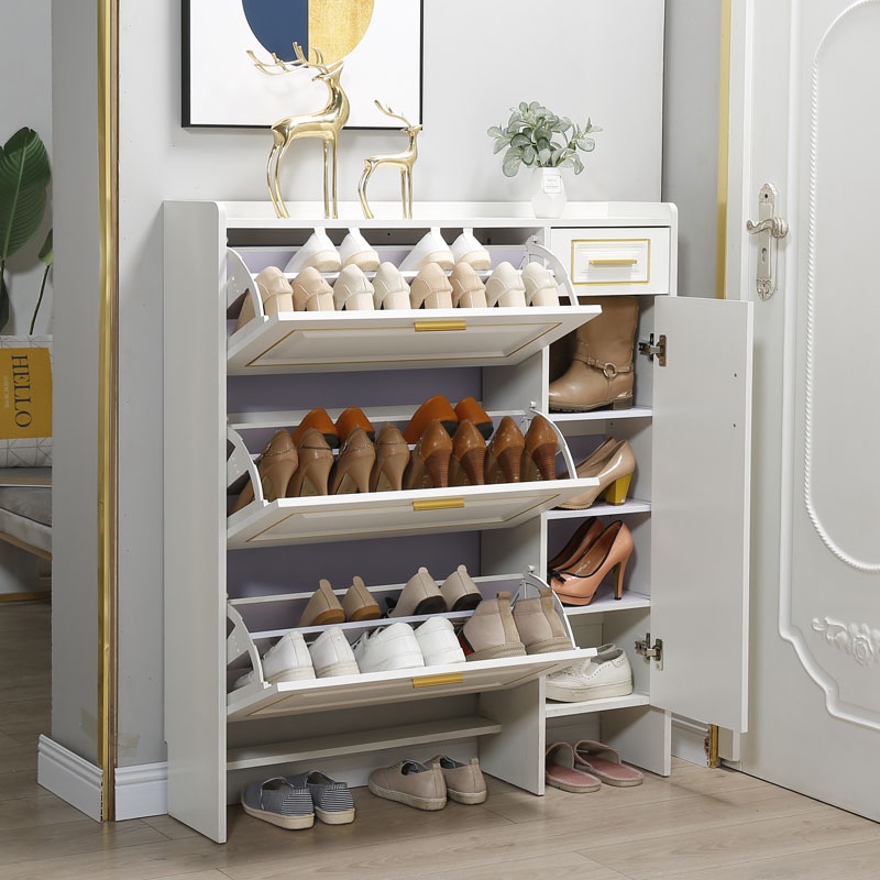 轻奢门口超薄翻斗式鞋柜家用大容量玄关收纳门厅柜省空间简易鞋架