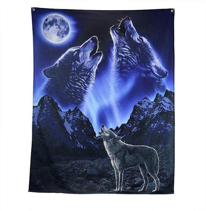 2021新款现货动物大象星空挂毯墙上装饰壁毯挂毯