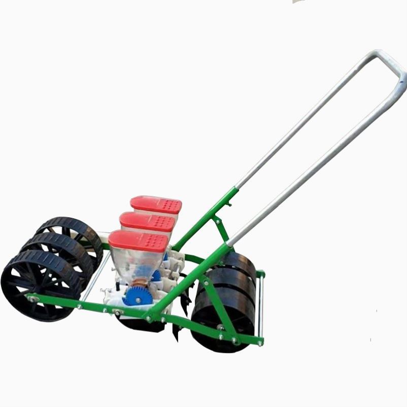 菜农业器手推式播人力精j菜播菠型l蔬菜小机菜香点播种机