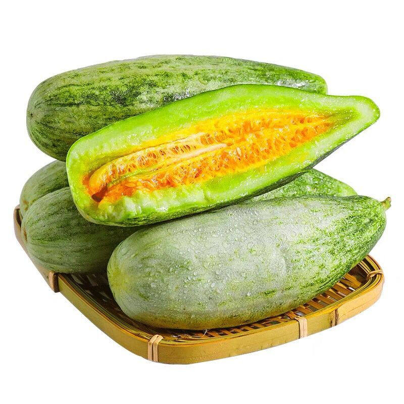 山东头茬羊角蜜甜瓜香瓜健康