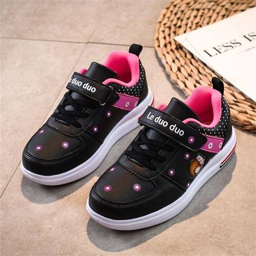 版款新鞋潮十岁儿童童款鞋子2019百女小孩女孩运动鞋