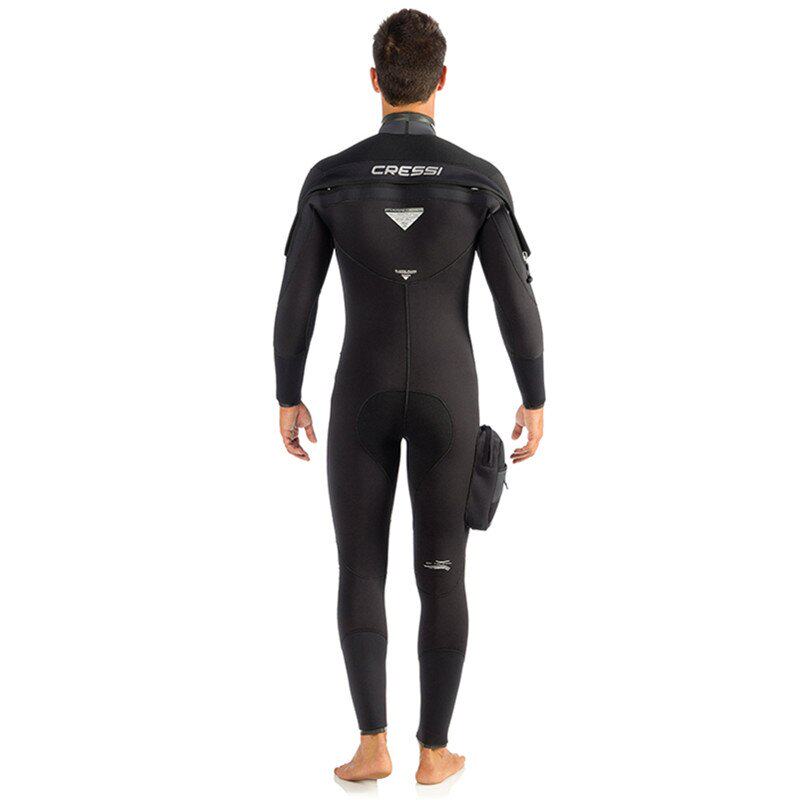 意大利ice7mm半干干式潜水服连体水肺深潜湿衣男女潜水服