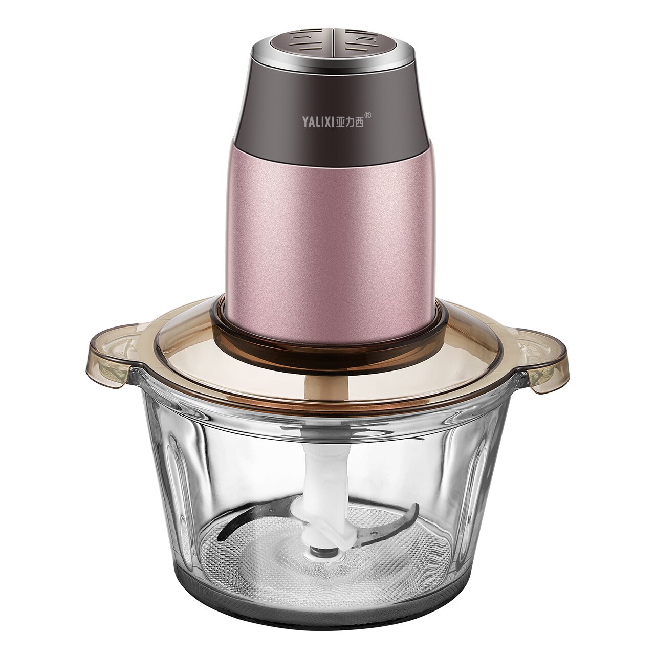 绞肉机家用电动打肉末切姜搅陷机器粉碎缴较馅搅拌器蒜h泥大蒜