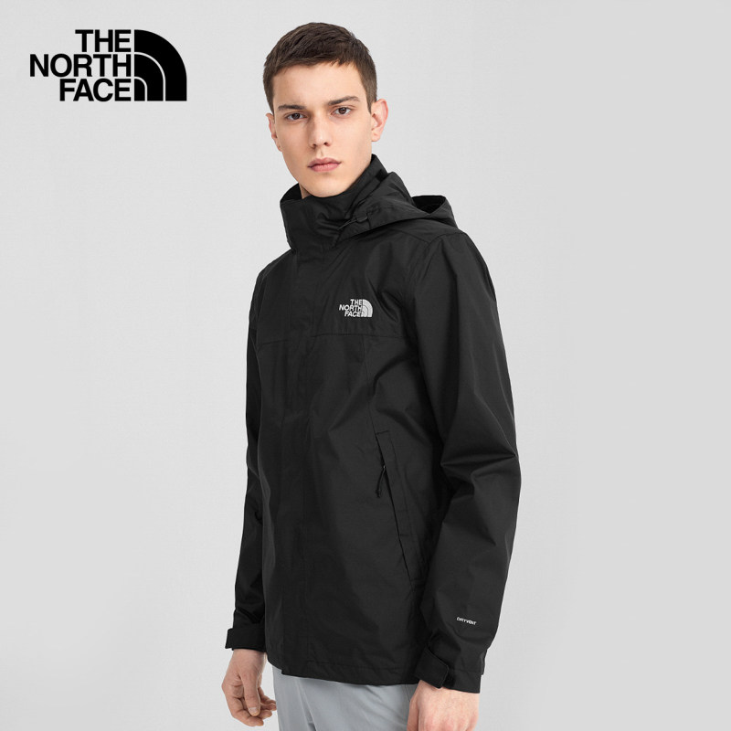 thenorthface北面冲锋男士冬季新款户外徒步防水防风冲锋衣