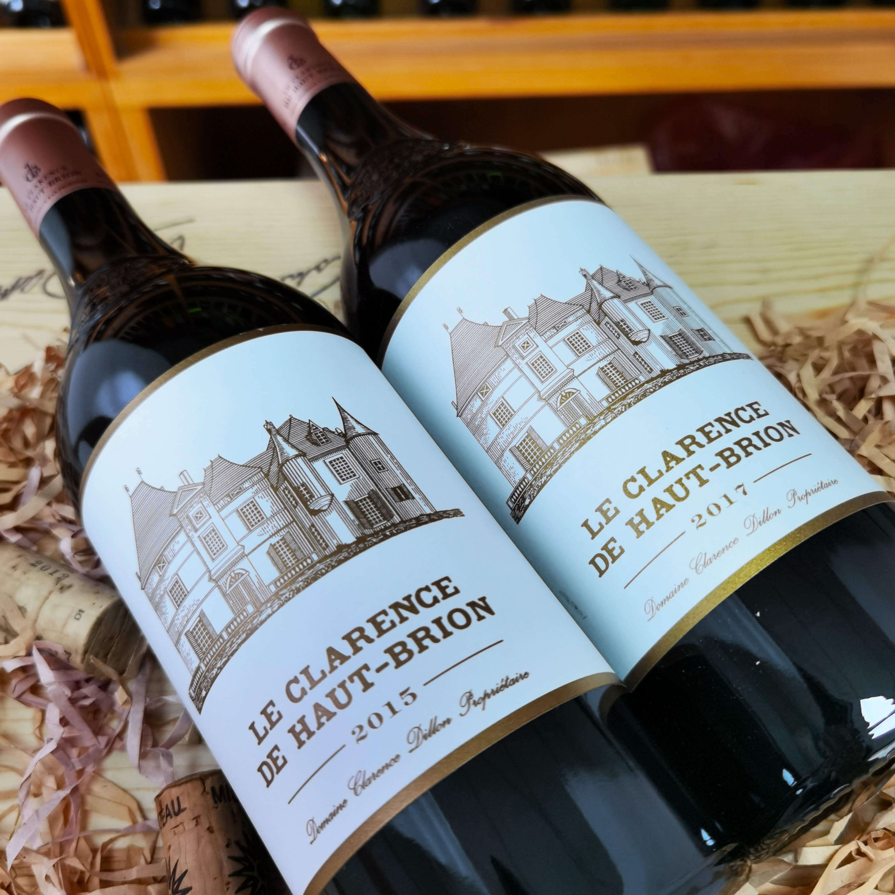 小奥比昂副牌侯伯葡萄酒dehautbrion奥比比安干红静态葡萄酒