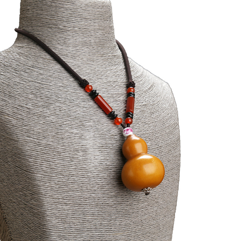 葫芦项链特色diy原创设计个性挂件吊坠手捻葫芦