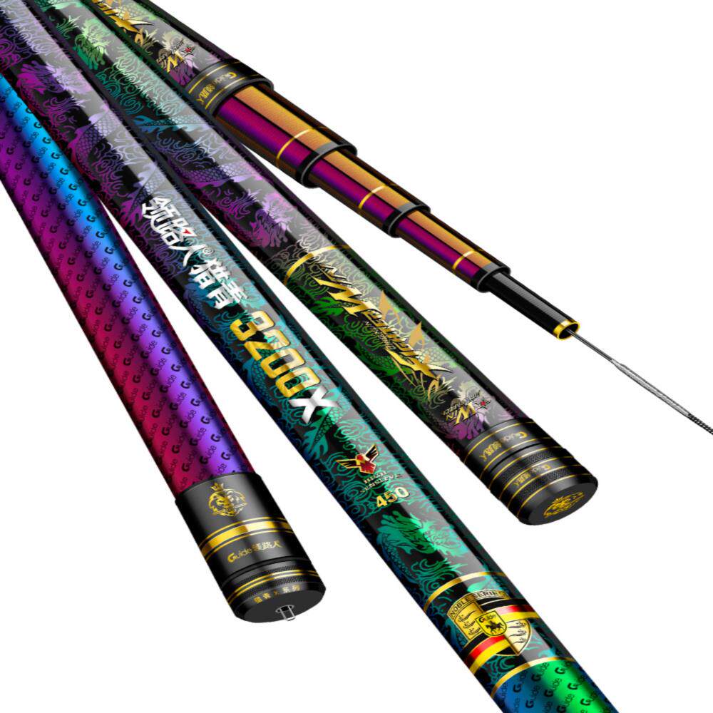 钓鱼领路人猎青鲟鱼竿台钓竿超轻碳素巨物大物钓竿