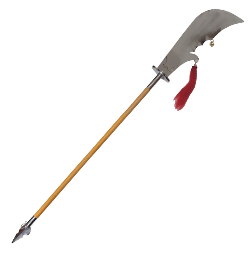 青龙偃月刀兵器春秋木质电影精致小号合金儿童更多武术装备