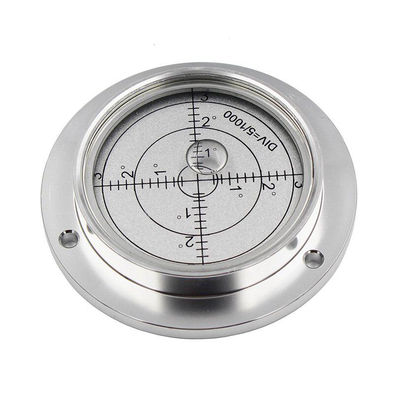 金属万向吊车水平仪线条内置夜视钻机圆盘盘式水平仪