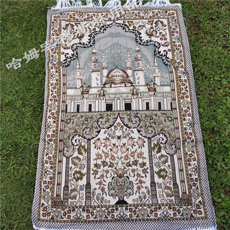 便携祈祷跪拜清真礼拜回民风格林毯拜薄款穆寺地毯
