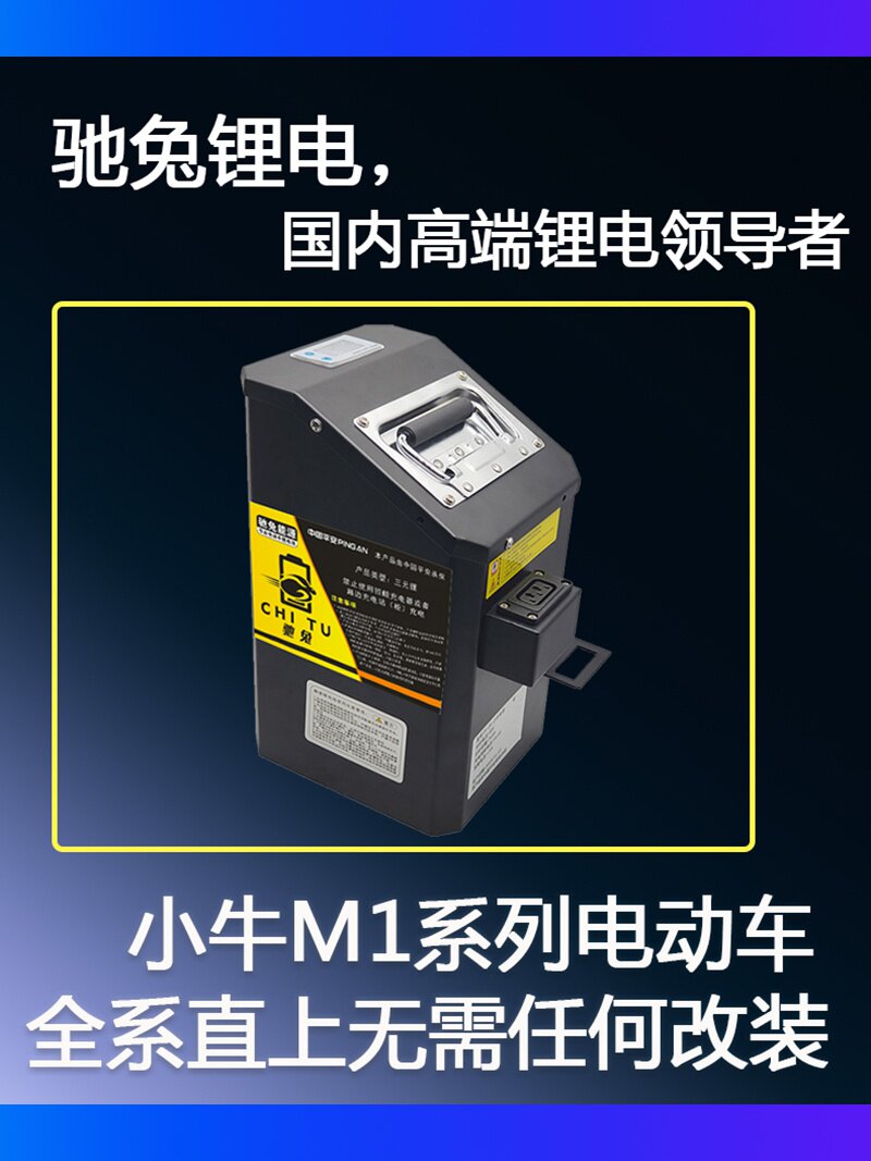 48v直上ms小牛小牛电动电动车m1锂电池m2增程电动车电池