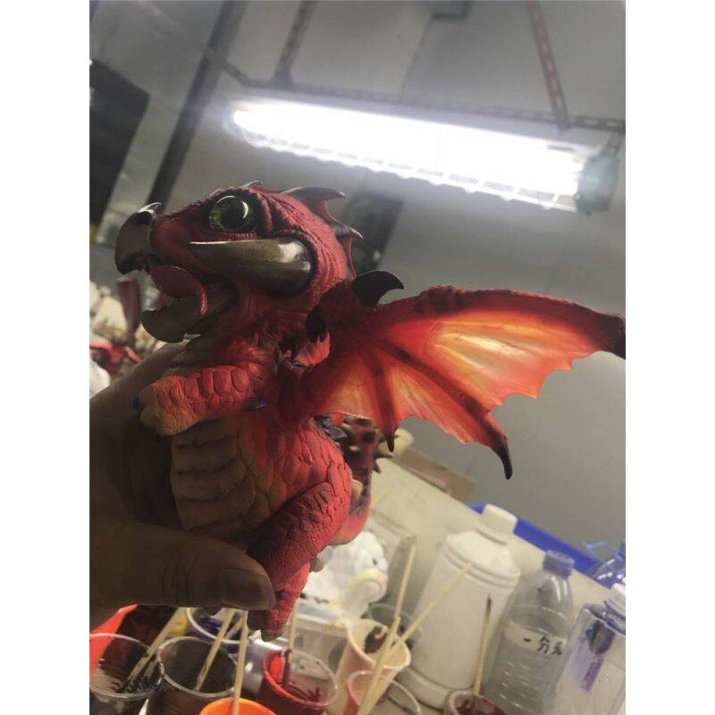 bigfootworkshop红龙龙宝宝仿真西方飞龙精致gk手办雕像手办