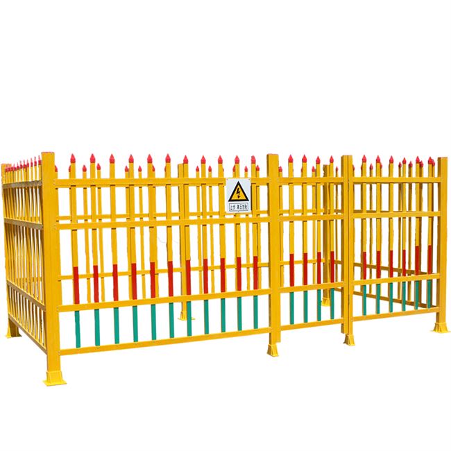 变压器隔离防护栏pvc塑钢玻璃钢墙电力设备围挡绝缘护栏