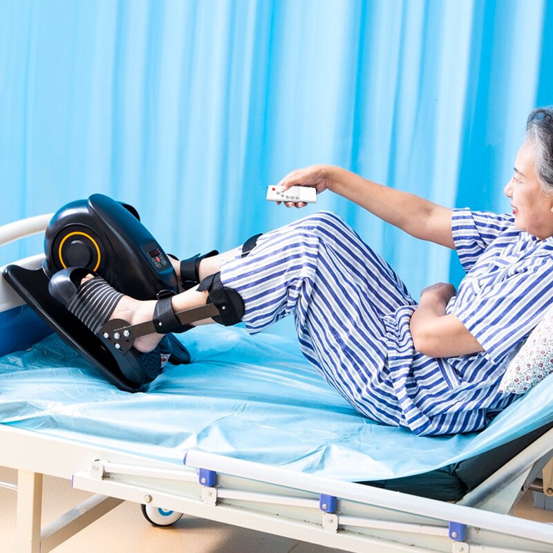 电动脚踏车老人上下肢训练器材腿部手部胳膊偏瘫中风主被动康复机