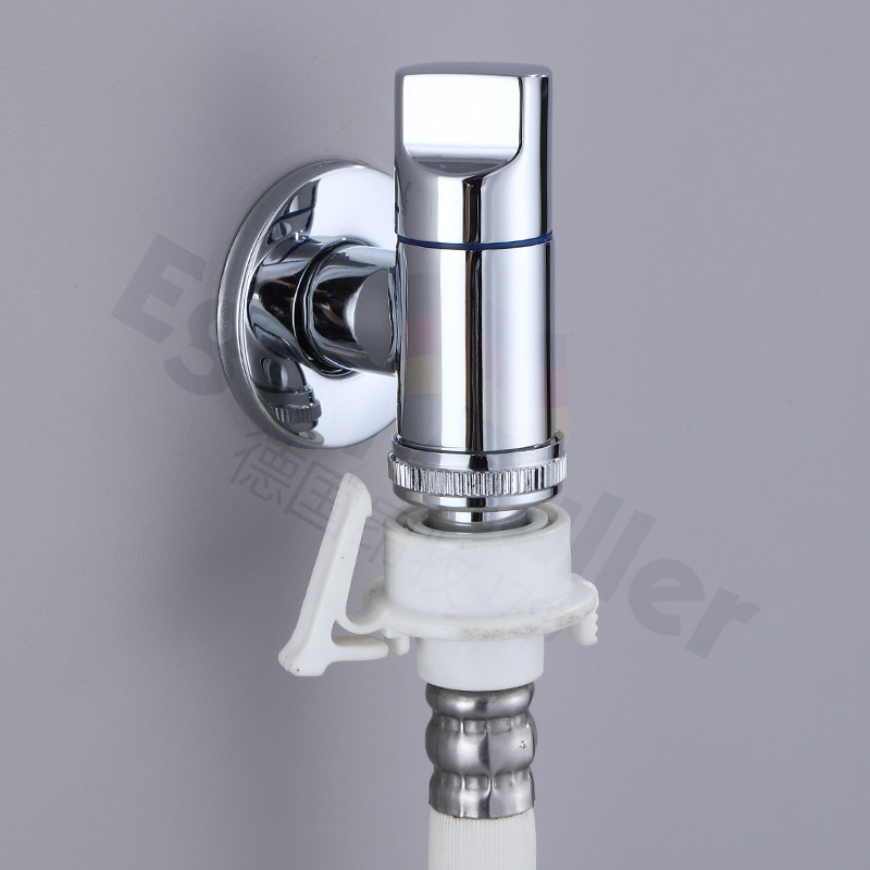 自动全铜洗衣机水龙头止水专用卡扣水嘴接头滚筒洗衣机龙头