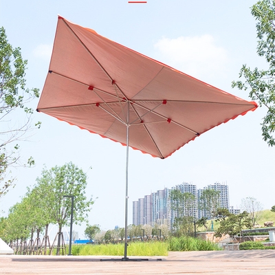 摆摊斜坡太阳大长方形伞路边摊商用遮阳户外加厚防雨斜棚伸缩雨