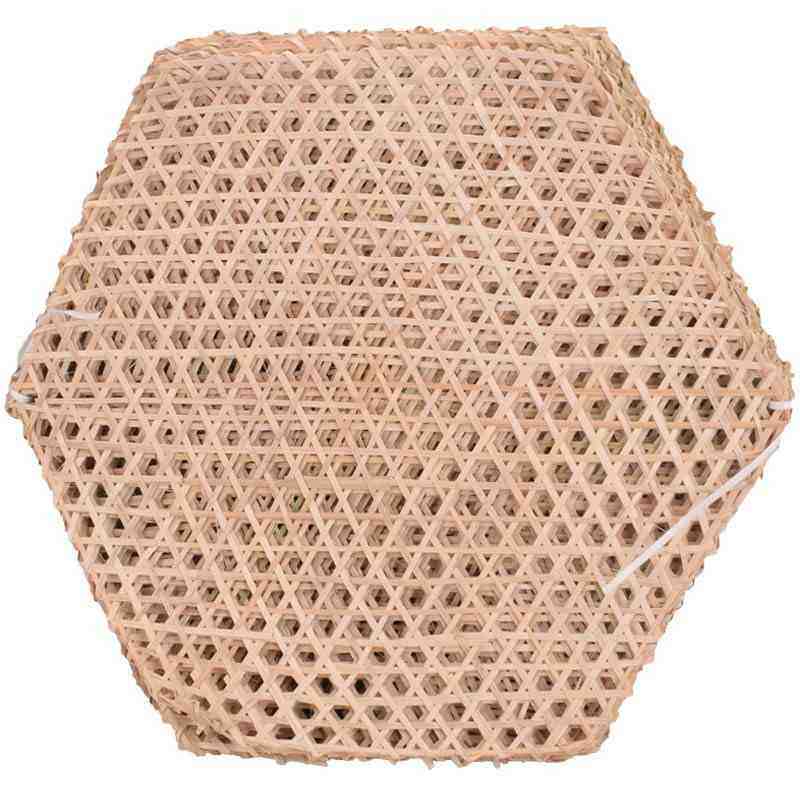 竹编竹网格网厨房家用蒸锅炖鱼防糊竹垫竹达片炖鱼防粘e锅竹篦子