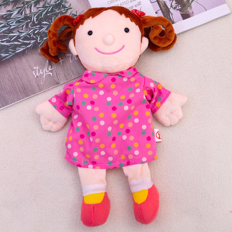 手偶一家人爸爸妈妈爷爷奶奶毛绒娃娃套手上的手偶