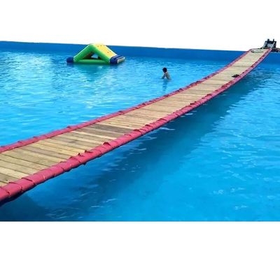 气垫充气网红红桥同款摇摆桥蹦蹦床防护高空充气用品