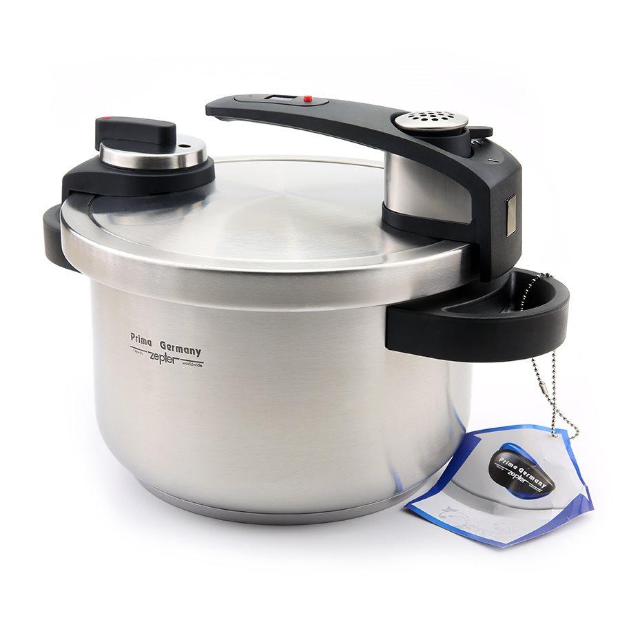 日本三层复合压力锅高压锅钳式2档力可可调压力压力锅