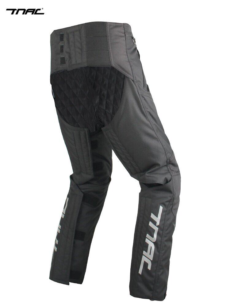tnac拓驰摩托车冬季罩裤脱裤护膝挡风保暖防风赛车裤