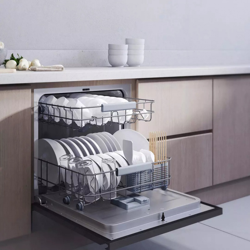 小米米家互联网洗碗机8套嵌入式全自动家用刷碗智能洗消烘存一体