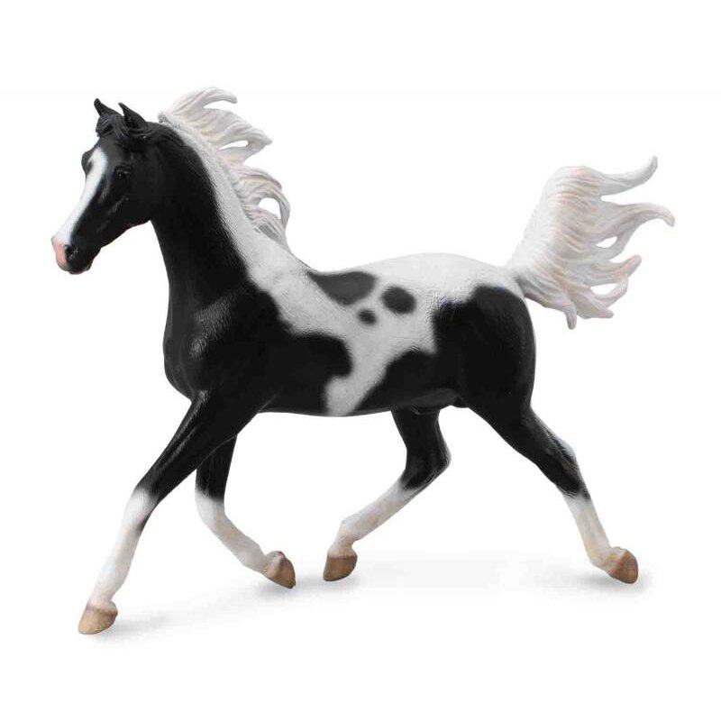 88539仿真模型马模型动物农场collecta英国杂色公马仿真