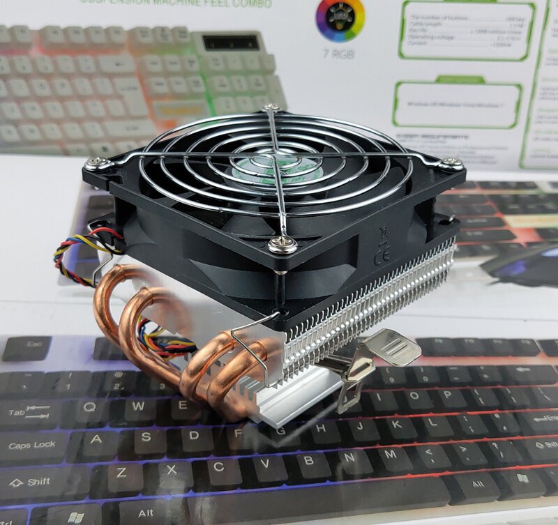 铜管cpu散热器英特尔amd通用1155机箱静音1366散热器