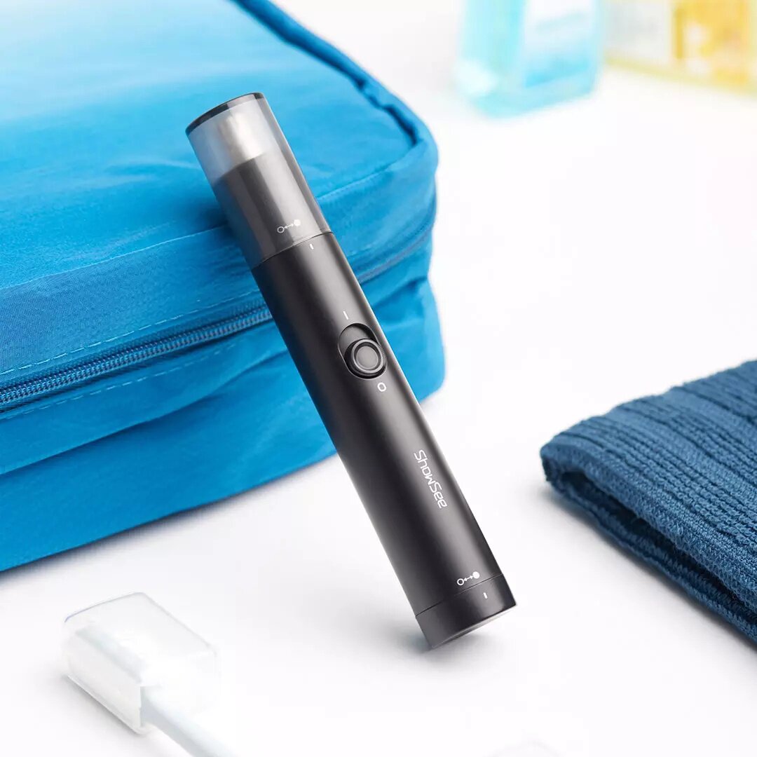 小米鼻毛修剪器原装男女剃品质剪刀电动去鼻毛随身便携剃净 - 品诚幢