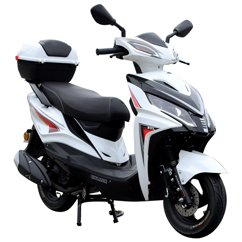 新款风行125cc踏板车摩托车燃油油车助力鬼火男女其他机械五金(新)