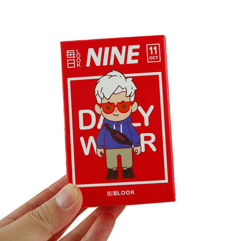 nine每日look男友系列盲盒可爱手办男朋友公仔潮玩盲盒