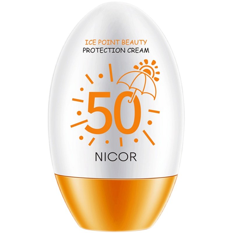 nicor防晒霜脸面面部防紫外线保湿清爽型控油防水学生防晒霜