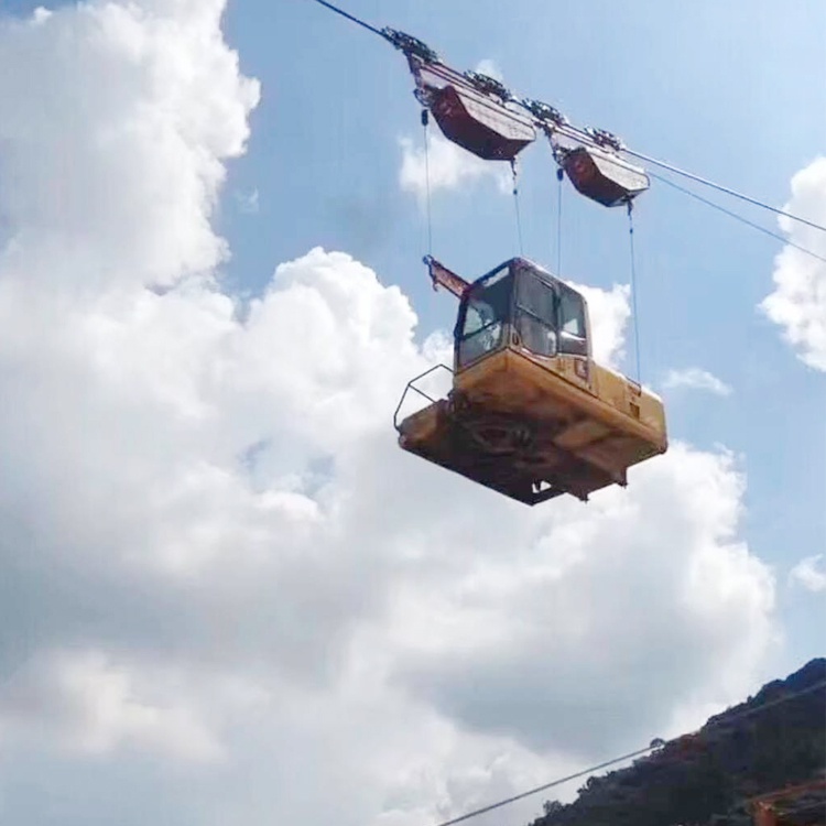 索道运输山地景区架空配件货运简易其他起重工具