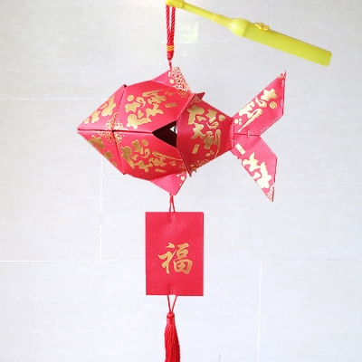 灯笼手工环保元宵成品节日新年装饰红包提灯灯笼