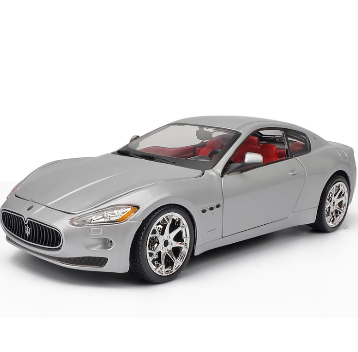 玛莎拉蒂gt吉博力万特合金模型玩具车儿童摆设车模
