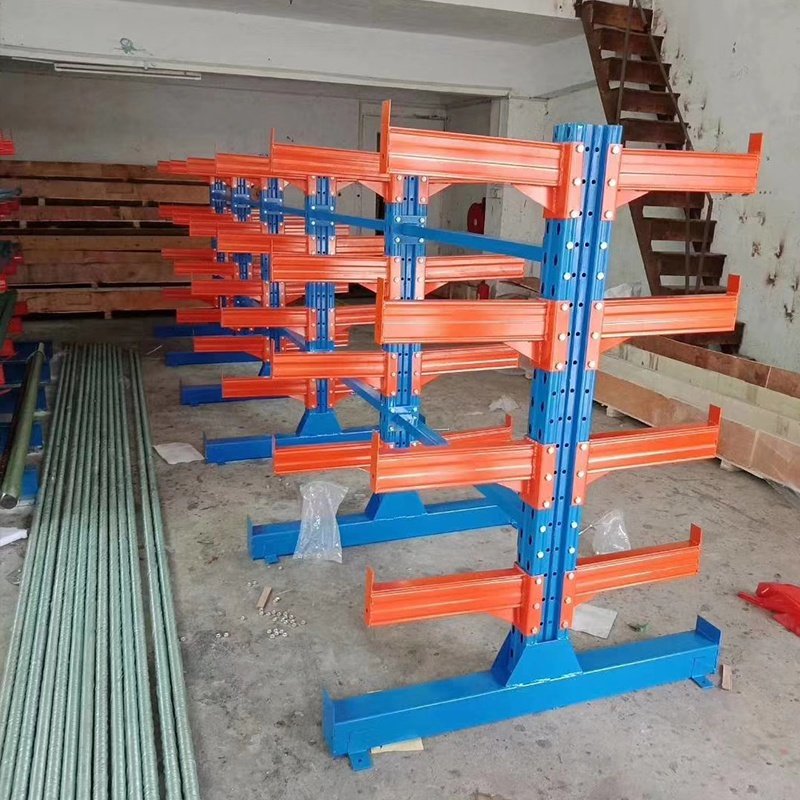 货架重型悬臂单面双面铝型材钢管水管管材置物架托臂货架