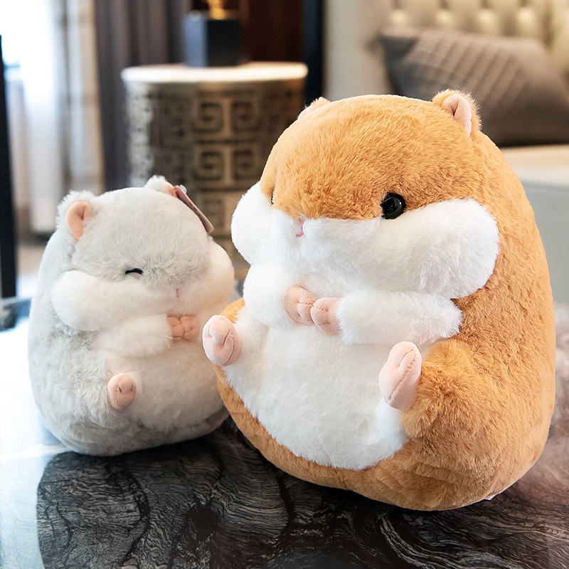 仓鼠公仔毛绒玩具可爱小玩老鼠偶布娃娃超软睡觉抱枕生日礼物